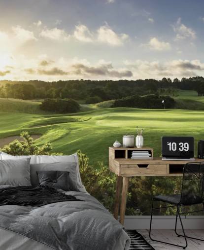 Golfkenttä taustakuva Golfkenttä taustakuva