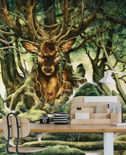 Deer Tree Wallpaper Deer Tree Wallpaper