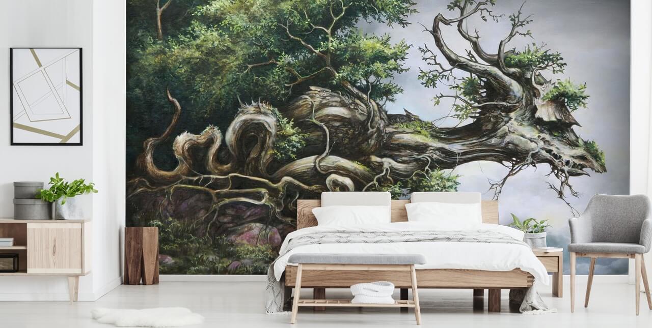 Dragon Tree behang