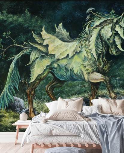 Leafy Horse Wallpaper Leafy Horse Wallpaper