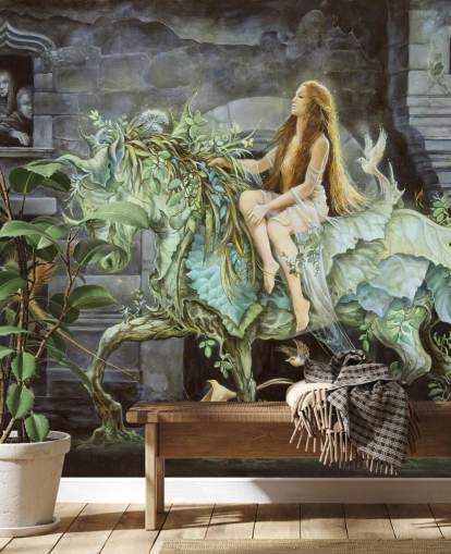 Lady Riding Leaf Horse Wallpaper Lady Riding Leaf Horse Wallpaper