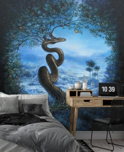 Adam en Eva Tree behang Adam en Eva Tree behang