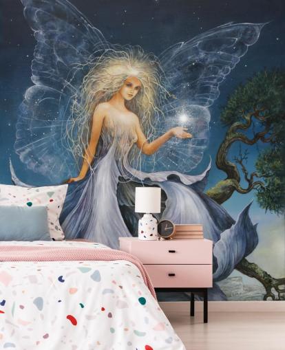 Blue Fairy Wallpaper Blue Fairy Wallpaper