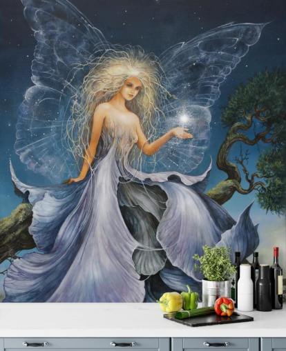 Blue Fairy Wallpaper Blue Fairy Wallpaper