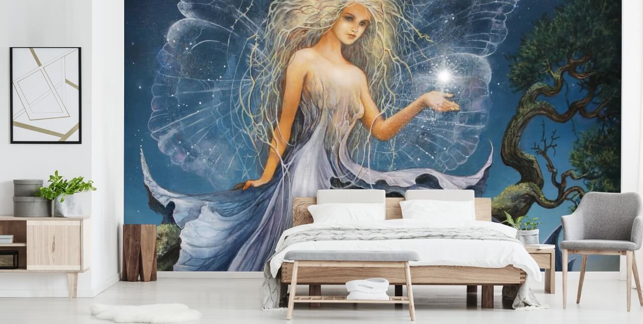 Blue Fairy Wallpaper