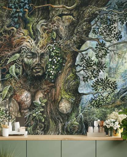 Merlin Tree Fantasia Taustakuva Merlin Tree Fantasia Taustakuva