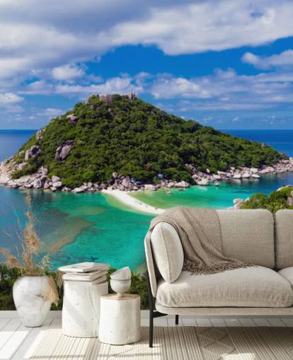 Caribbean View Beach Wall Mural Caribbean View Beach Wall Mural