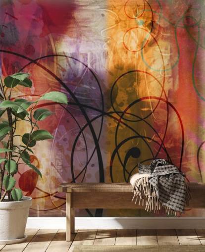 Colorful Swirl Abstract Wallpaper Colorful Swirl Abstract Wallpaper