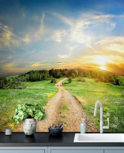 Pad naar Forest Wallpaper Pad naar Forest Wallpaper