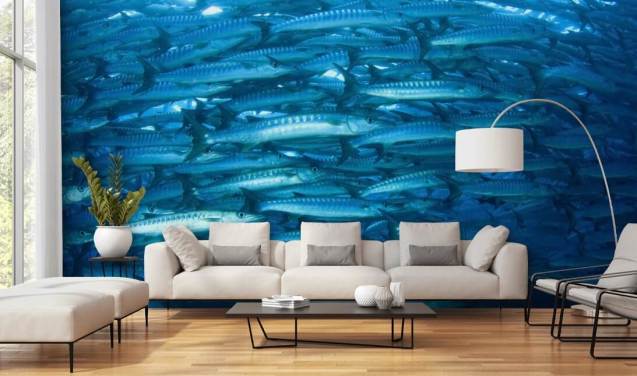 Fondo de pantalla Shiny Fish Group