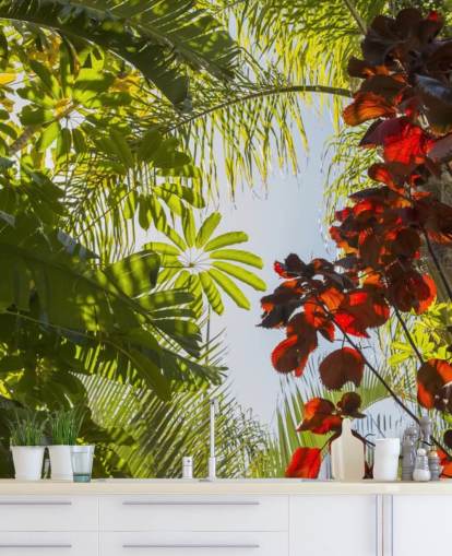 Jungle vægmaleri Jungle vægmaleri