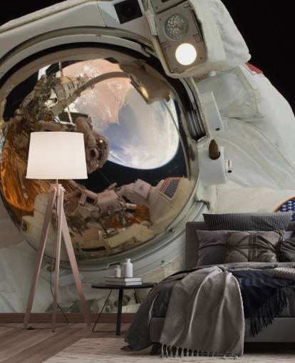 Työn pohtiminen (2009) Seinämaalaus Työn pohtiminen (2009) Seinämaalaus