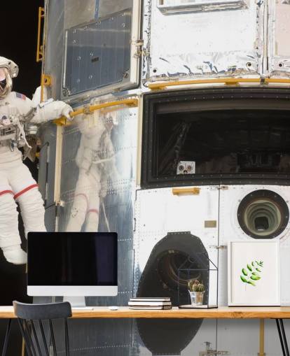 Hanging Out With Hubble Wallpaper Mural Hanging Out With Hubble Wallpaper Mural