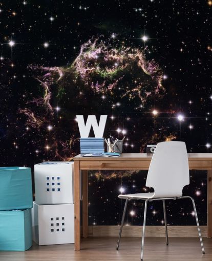 Supernova Jäännös Cassiopeia Taustakuva Supernova Jäännös Cassiopeia Taustakuva