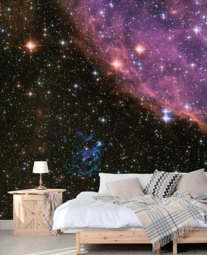 Supernova Remnant E0102 Bakgrunn Mural Supernova Remnant E0102 Bakgrunn Mural