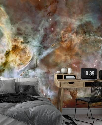 nebula wallpaper mural called The Carina Nebula: Star Birth in the Extreme at Wallsauce for bedrooms, kitchens and bathrooms nebula wallpaper mural called The Carina Nebula: Star Birth in the Extreme at Wallsauce for bedrooms, kitchens and bathrooms