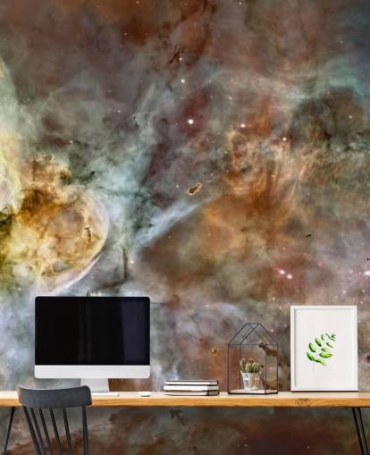 tåke tapetmaleri kalt The Carina Nebula: Star Birth in the Extreme at Wallsauce for soverom, kjøkken og bad tåke tapetmaleri kalt The Carina Nebula: Star Birth in the Extreme at Wallsauce for soverom, kjøkken og bad