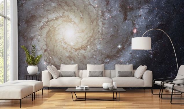 Mural Espiral Galaxy M74