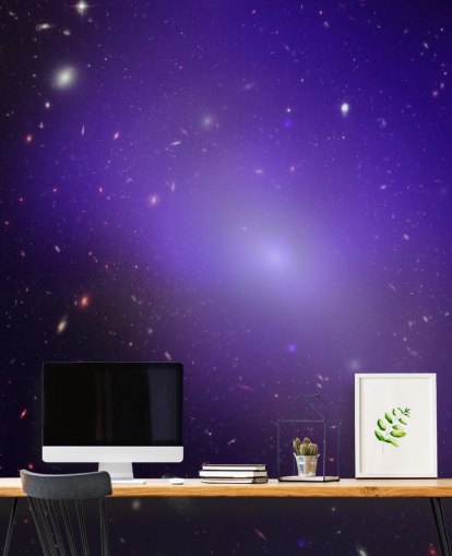 NGC 1132 - Chandra Observatory and Hubble Mural NGC 1132 - Chandra Observatory and Hubble Mural