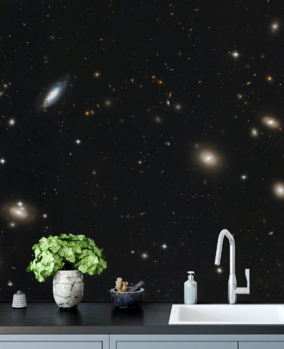 View of the Coma Cluster of Galaxies wallpaper View of the Coma Cluster of Galaxies wallpaper