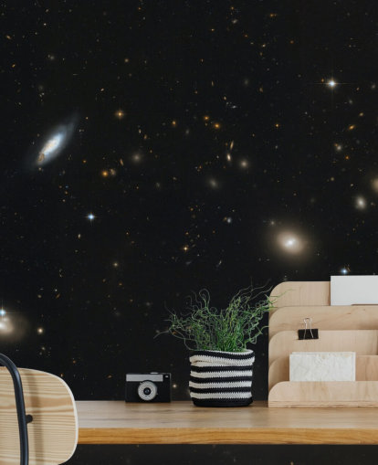 View of the Coma Cluster of Galaxies wallpaper View of the Coma Cluster of Galaxies wallpaper