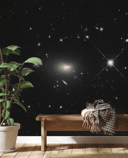 Multi-Wavelength of Radio Galaxy Hercules A Mural Multi-Wavelength of Radio Galaxy Hercules A Mural