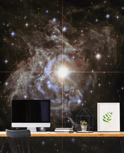 Cepheid variabel stjärna RS Puppis Bakgrund Cepheid variabel stjärna RS Puppis Bakgrund