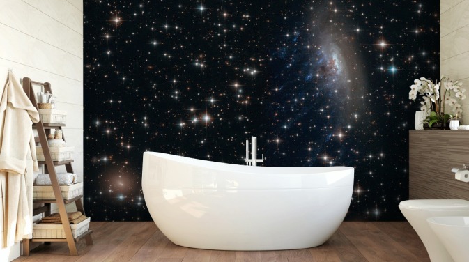 Galaxy ESO 137-001 behang