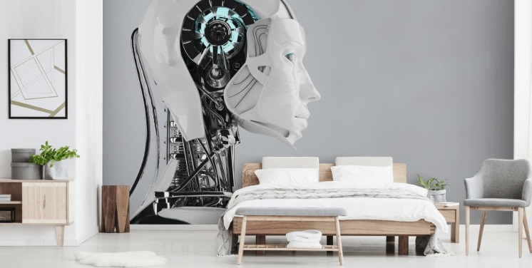 Robot Female Wallpaper