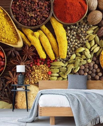Collection of Spices Wallpaper Collection of Spices Wallpaper
