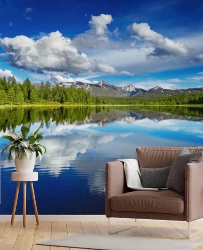 Mural da Floresta By Lake Wall Mural da Floresta By Lake Wall