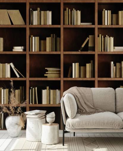 Ruskea kirjahylly taustakuva Ruskea kirjahylly taustakuva