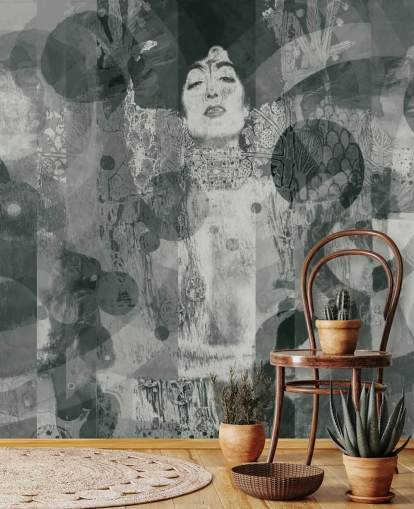 Papier Peint Femme Abstrait Gris Papier Peint Femme Abstrait Gris