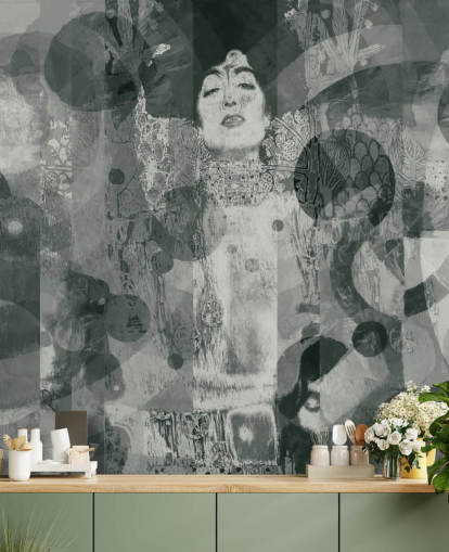 Grå Abstrakt Kvinne Bakgrunn Grå Abstrakt Kvinne Bakgrunn