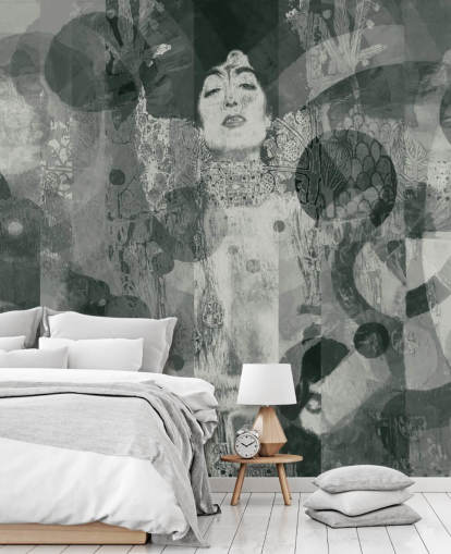 Grey Abstract Woman Wallpaper Grey Abstract Woman Wallpaper