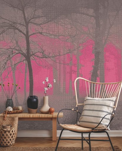 Vanföreställning - rosa väggmålning av Studio Arterie Vanföreställning - rosa väggmålning av Studio Arterie