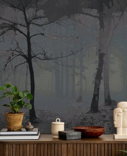 papier peint forêt noire papier peint forêt noire