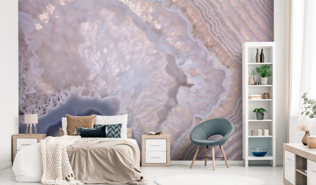 purple marble effect wallpaper