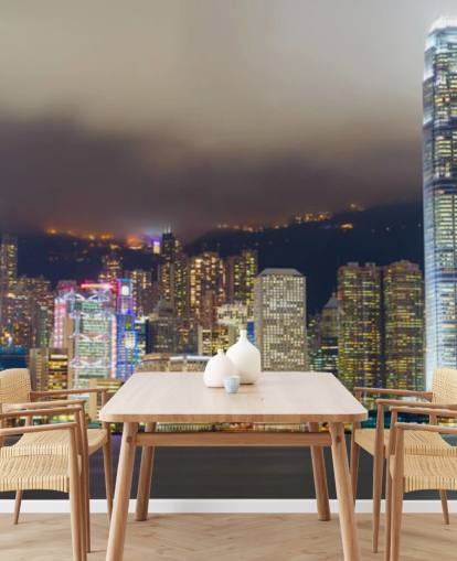 colourful hong kong at night wallpaper colourful hong kong at night wallpaper