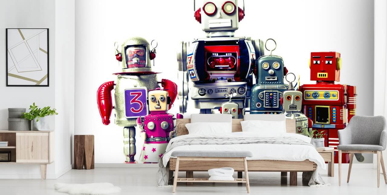 Robotit Robotti Taustakuva Robotit Robotti Taustakuva