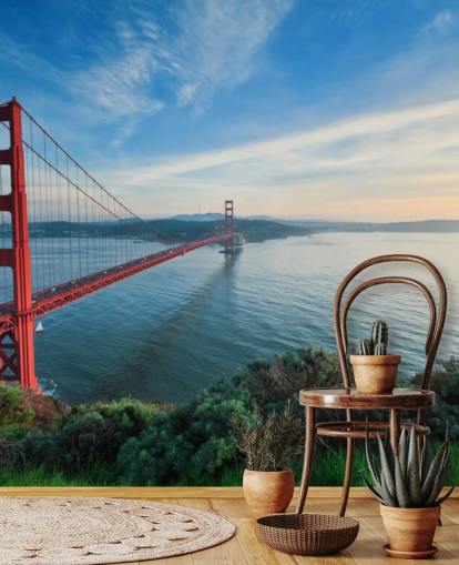 red bridge view wallpaper red bridge view wallpaper