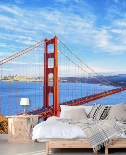 carta da parati san francisco red bridge carta da parati san francisco red bridge