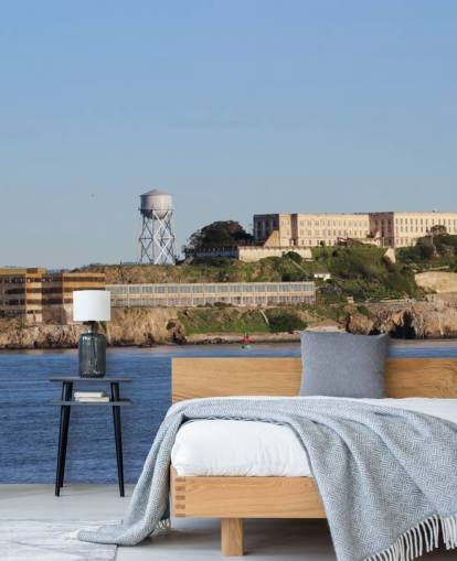 Alcatraz Island Wall Mural Wallpaper Alcatraz Island Wall Mural Wallpaper
