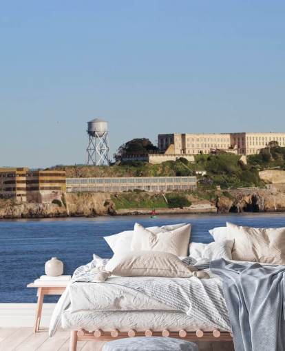 Alcatraz Wall Mural Wallpaper Alcatraz Wall Mural Wallpaper