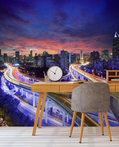 Shanghai Highway Sonnenuntergang Shanghai Highway Sunset Wallpaper Shanghai Highway Sonnenuntergang Shanghai Highway Sunset Wallpaper