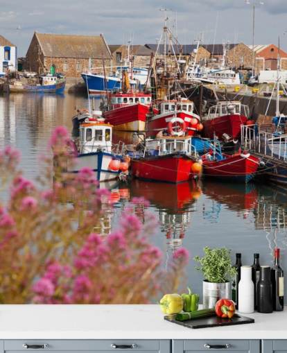 Howth Harbour mural Howth Harbour mural