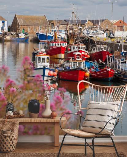 Howth Harbour mural Howth Harbour mural