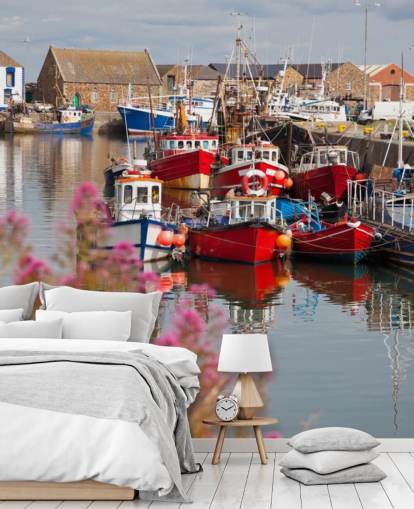 Howth Harbour mural Howth Harbour mural