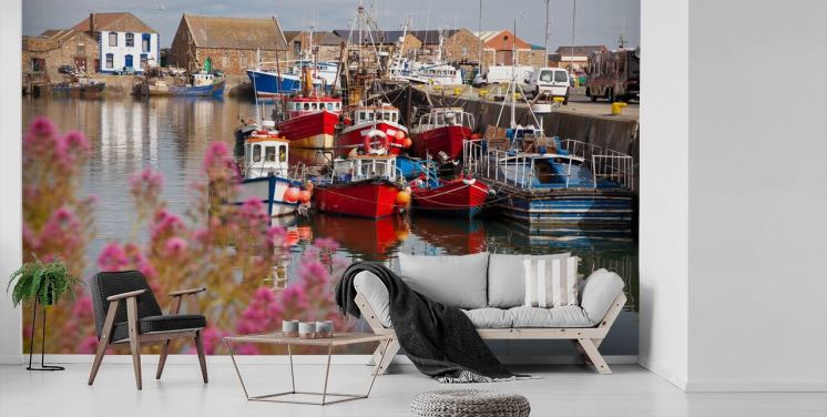 Howth Harbour mural