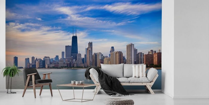 Chicago Wallpaper & Wall Murals | Wallsauce US